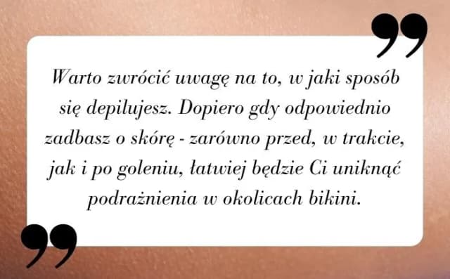 Dlaczego po goleniu miejsc intymnych swędzi i jak temu zapobiec