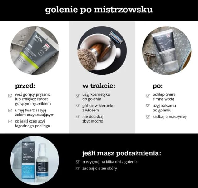 Co używać po goleniu, aby uniknąć podrażnień i zadbać o skórę